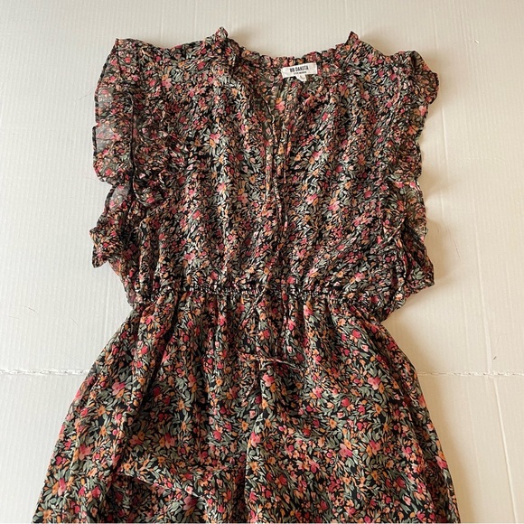 BB Dakota by Steve Madden Sleeveless Multicolor Floral Maxi Dress - Picture 12 of 14